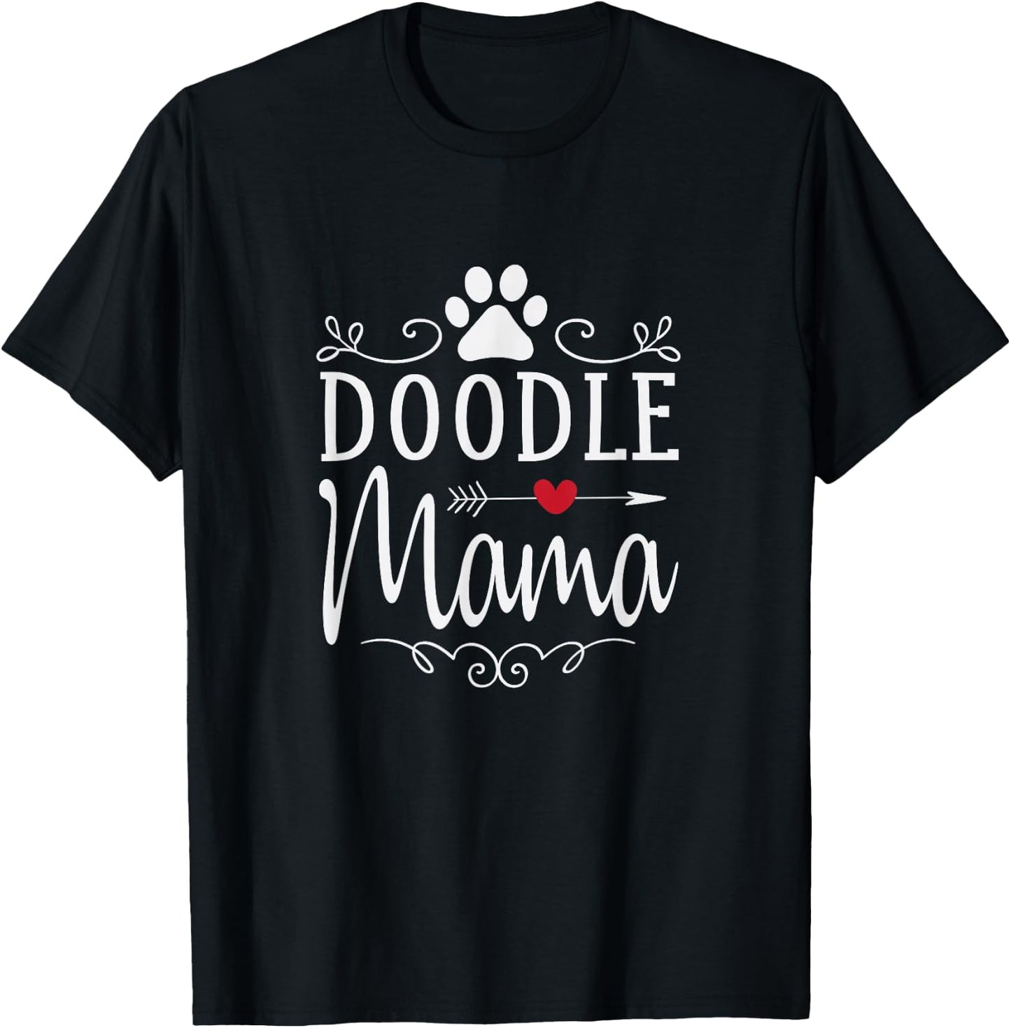 Doodle Mama - Doodle Shirt Gift Doodle Lover T-Shirt - T-Shirt | Black