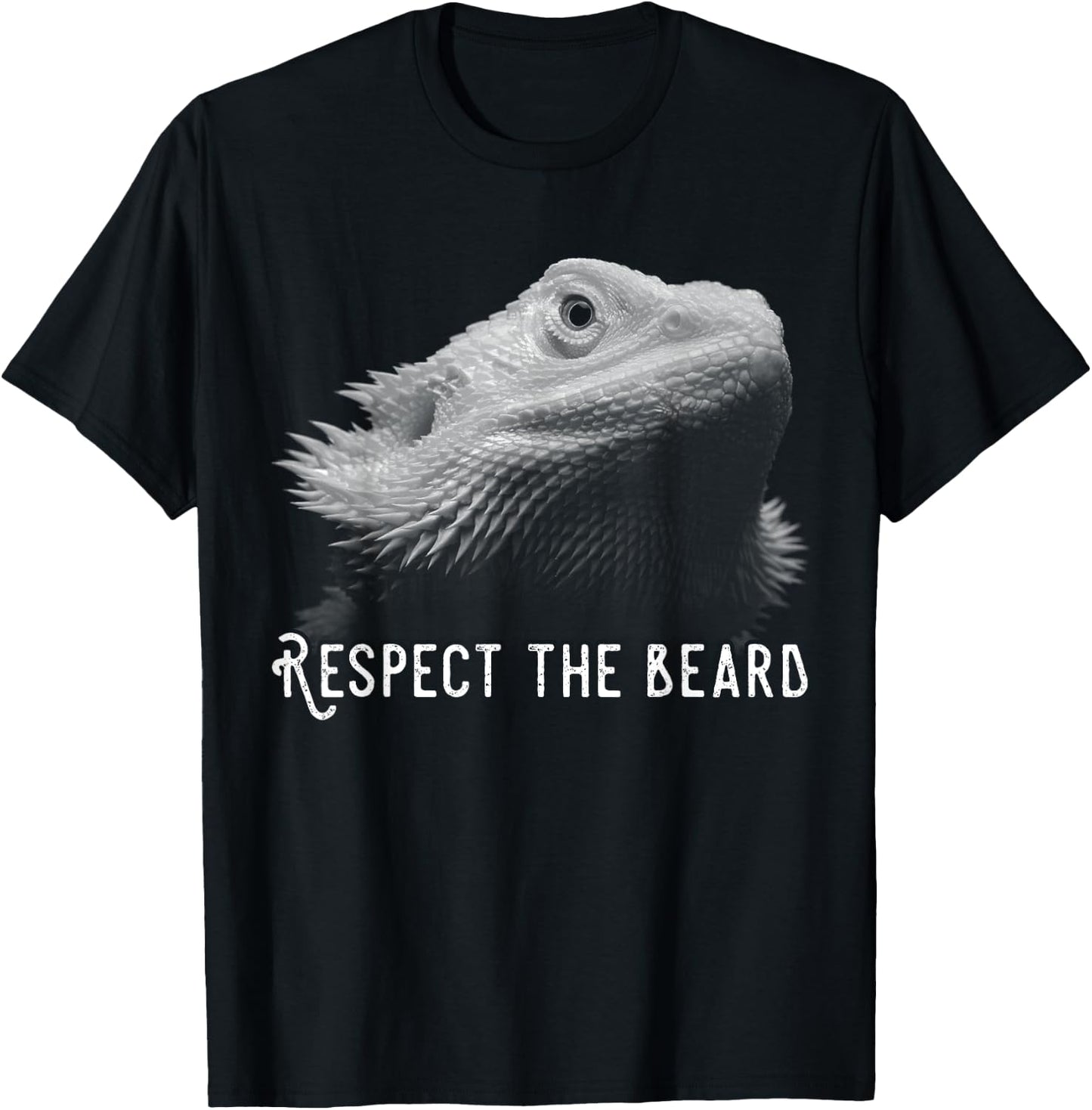Funny Bearded Dragon Gift Reptile Lover Funny Reptile Lizard T-Shirt - T-Shirt | Black