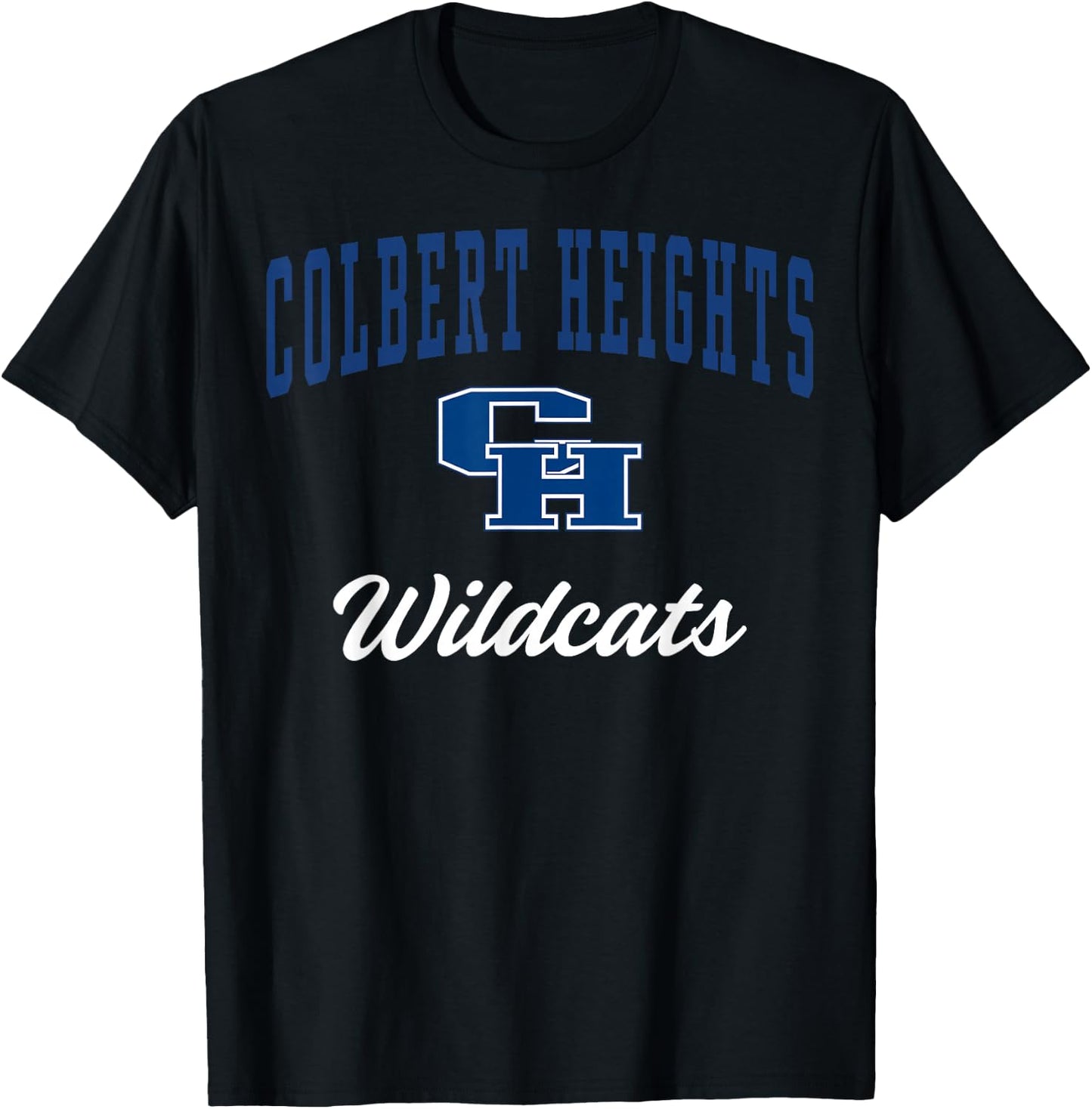 Colbert Heights High School Wildcats C3 T-Shirt - T-Shirt | Black