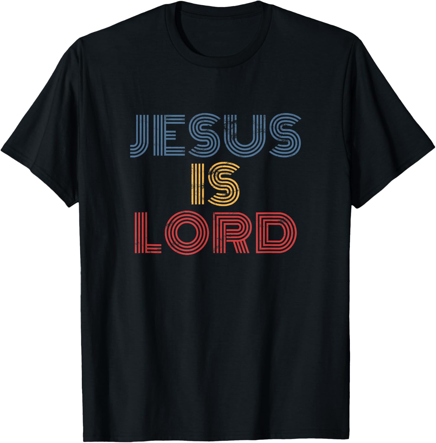 Tell Everyone About Jesus Christ Jesus Is Lord Cool Christian Worship T-Shirt - T-Shirt | Black