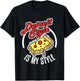 Detroit Style Pizza Is My Style Michigan Lover Gift T-Shirt - T-Shirt | Black