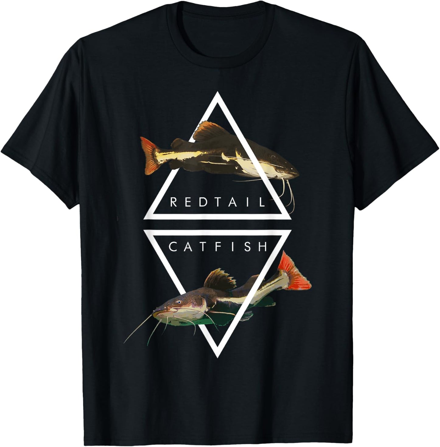Redtail Catfish Water Change Monster Fish T-Shirt - T-Shirt | Black