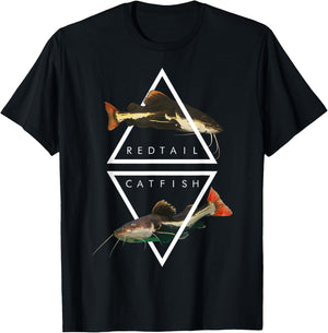 Redtail Catfish Water Change Monster Fish T-Shirt - T-Shirt | Black
