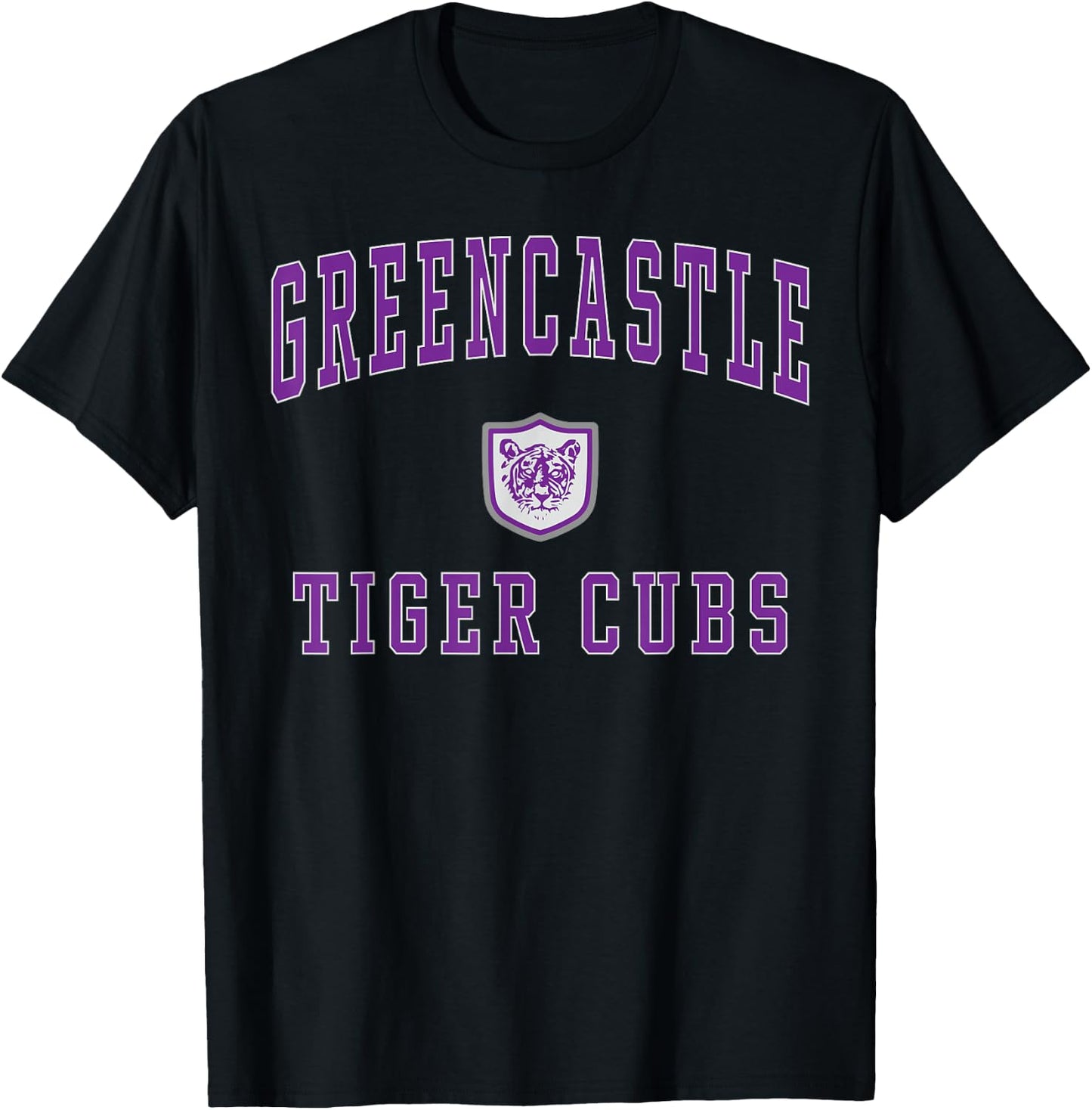 Greencastle High School Tiger Cubs T-Shirt - T-Shirt | Black