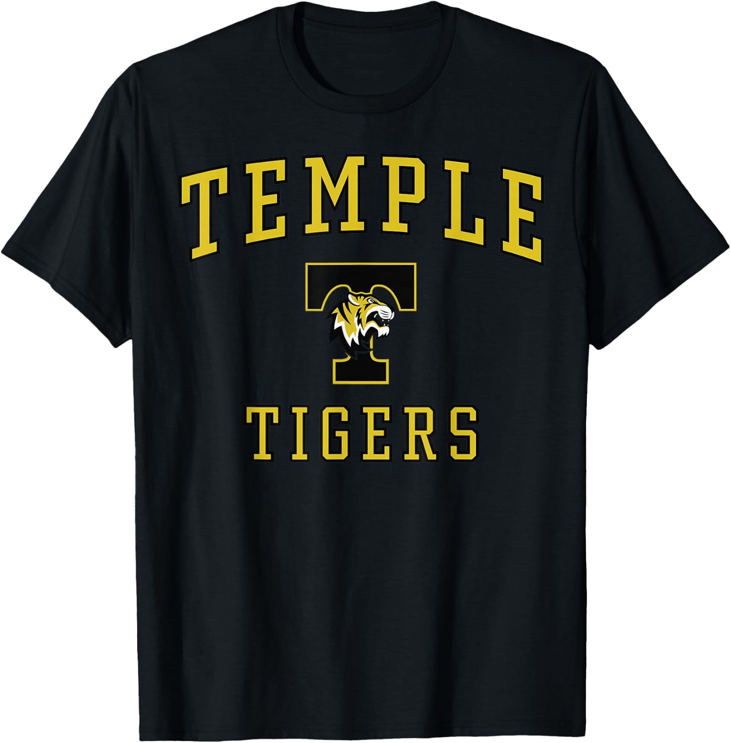 Temple High School Tigers C1 T-Shirt - T-Shirt | Black