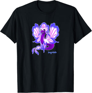 DragonVale: Orchid Dragon T-Shirt - T-Shirt | Black