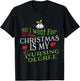 Nursing Degree Christmas Nursing Student Graduation T-Shirt - T-Shirt | Black