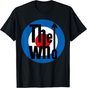 The Who Official Classic Target Logo T-Shirt - T-Shirt | Black