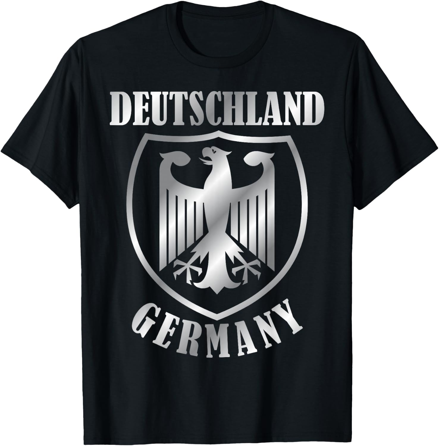 Germany Deutschland German Eagle T-Shirt - T-Shirt | Black