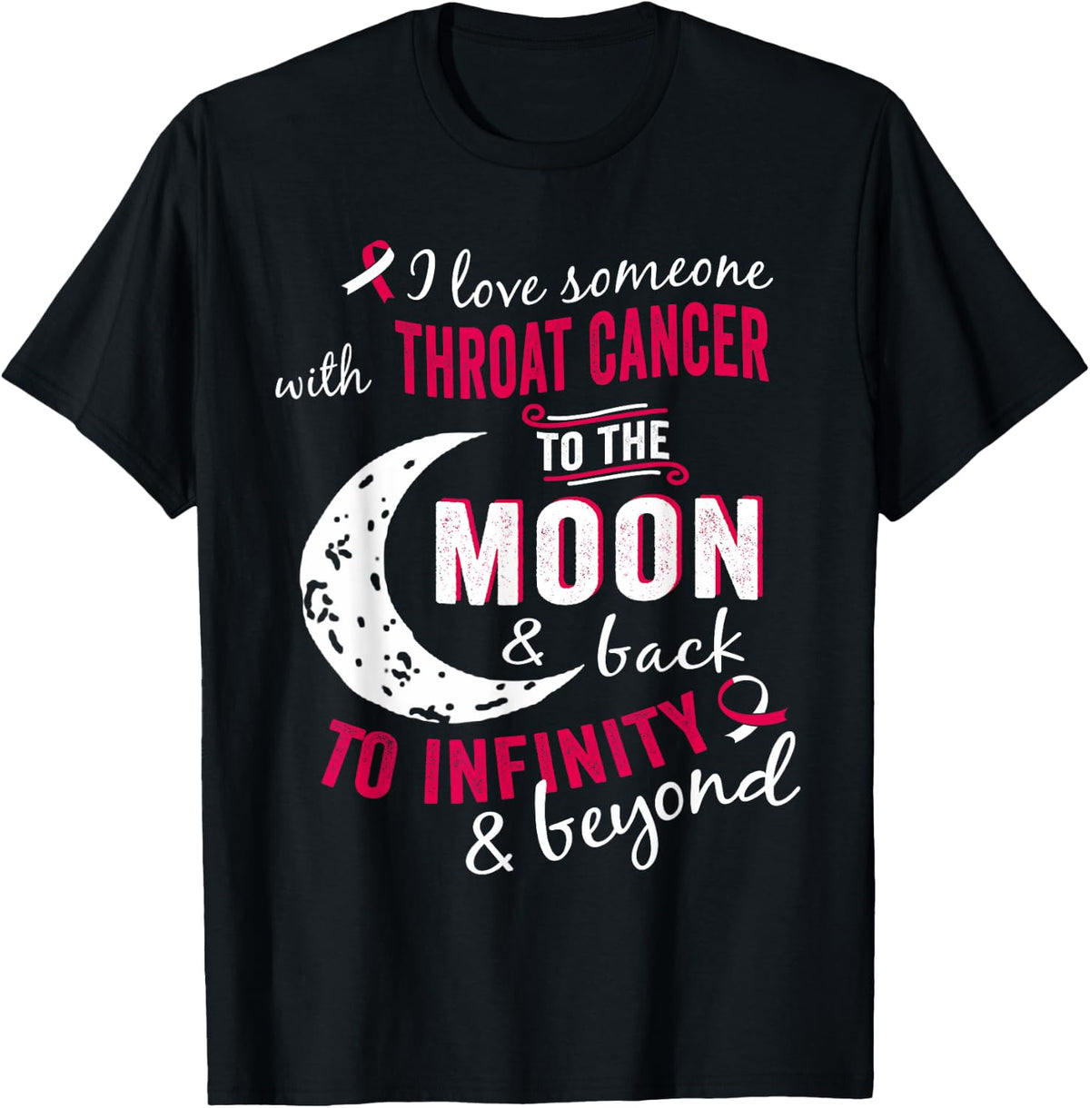 Throat Cancer Awareness Shirt /Men T-Shirt - T-Shirt | Black