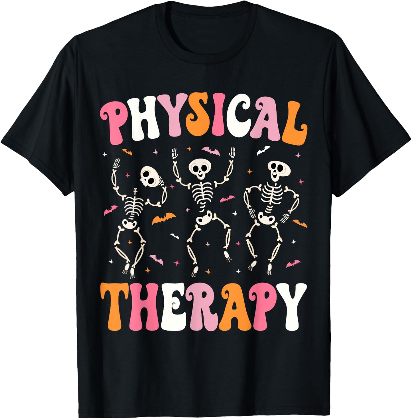 Physical Therapy Halloween Physical Therapist Halloween PT T-Shirt - T-Shirt | Black