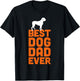 Best Boxer Owner Dog Dad Ever T-Shirt - T-Shirt | Black