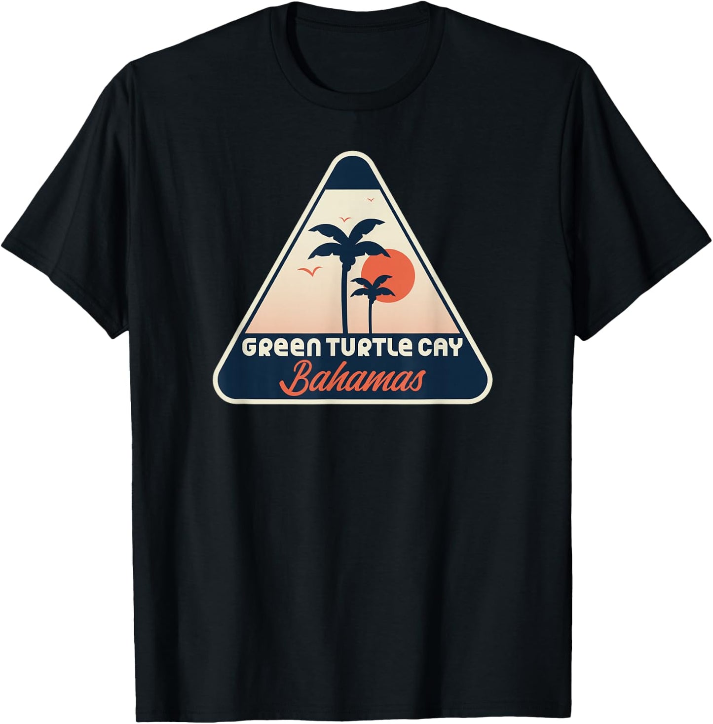 Green Turtle Cay Bahamas T-Shirt - T-Shirt | Black