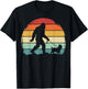 Bigfoot Yorkshire Terrier Retro Yorkie T-Shirt - T-Shirt | Black