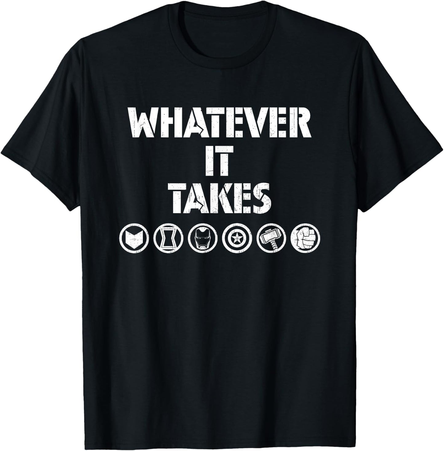 Marvel Avengers: Endgame Whatever It Takes Small T-Shirt - T-Shirt | Black