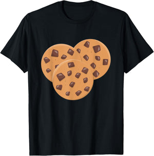 Milk and COOKIES Couples Halloween Costume Matching Shirt T-Shirt - T-Shirt | Black