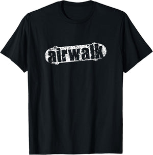 Skateboard Lingo Shirt, Airwalk Funny Skater Gift Cool T-Shirt - T-Shirt | Black