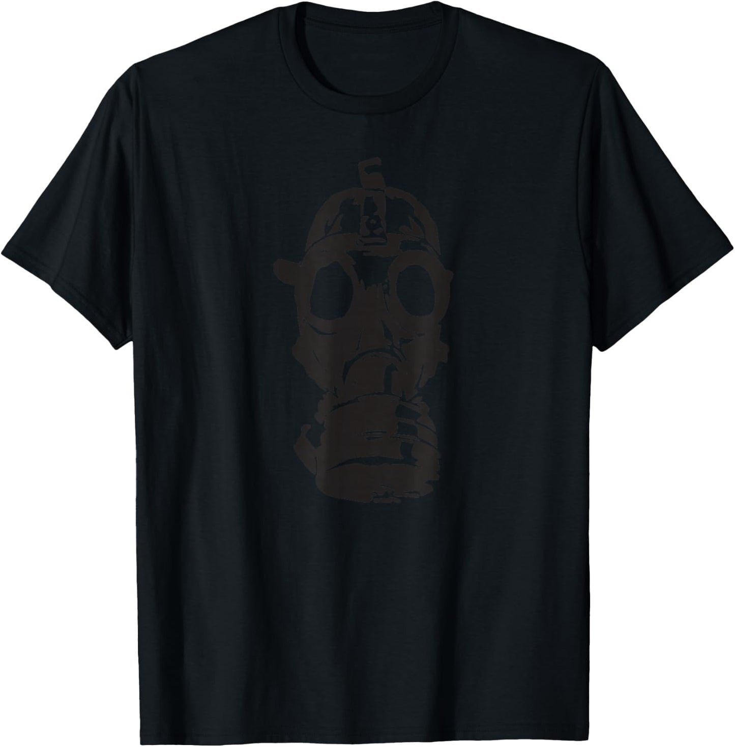 WW1 Gas Mask T-Shirt - T-Shirt | Black