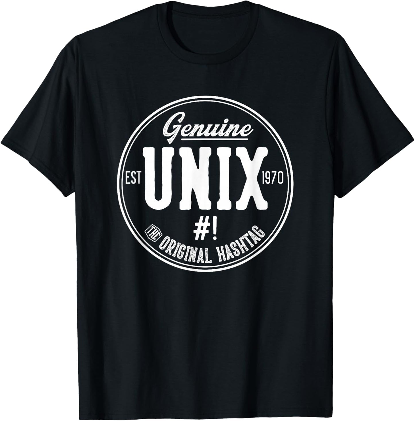 Retro Unix Sysadmin T-Shirt - T-Shirt | Black