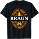 Drink Like A Braun Or Don't Oktoberfest 2021 Drinking T-Shirt - T-Shirt | Black