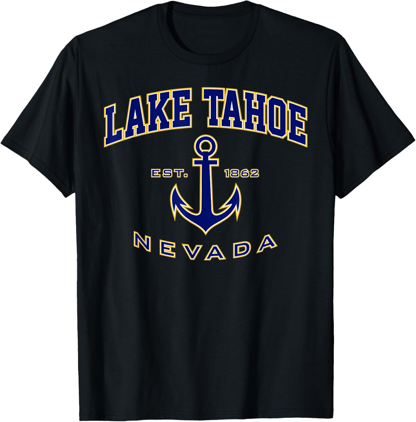 Lake Tahoe NV T-Shirt - T-Shirt | Black