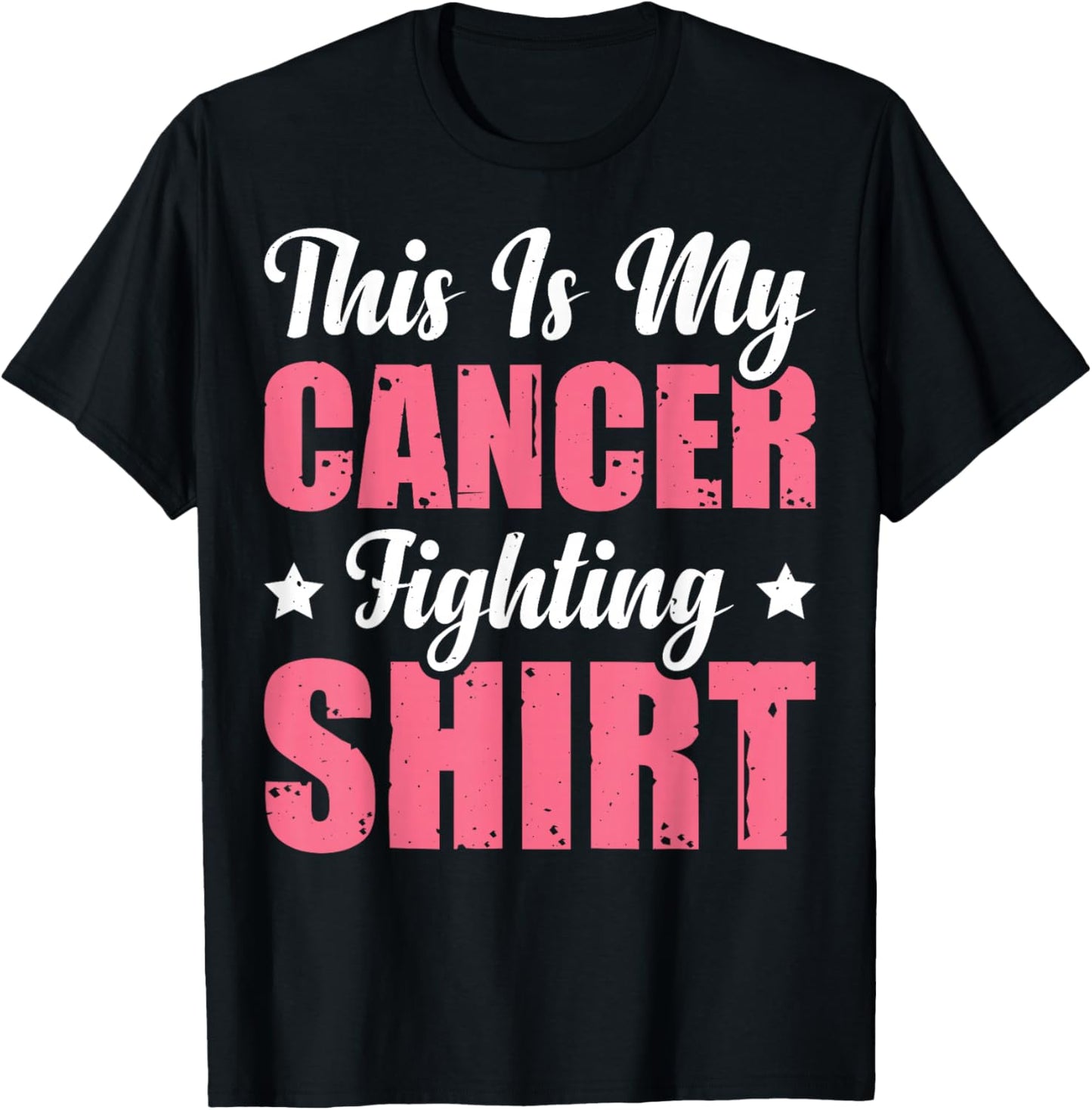 This Is My Cancer Fighting T-Shirt - T-Shirt | Black