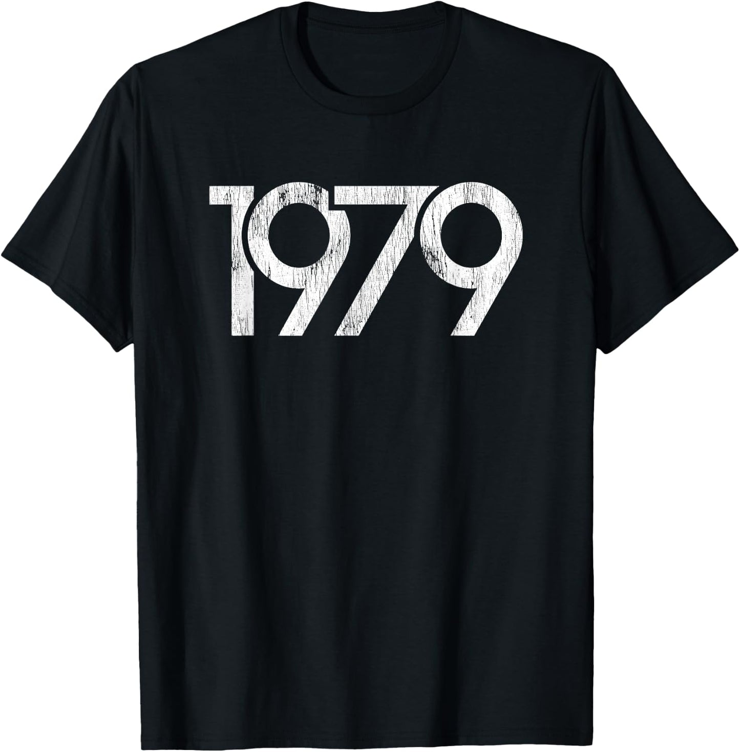 Retro Vintage 1979 Birthday T-Shirt - T-Shirt | Black