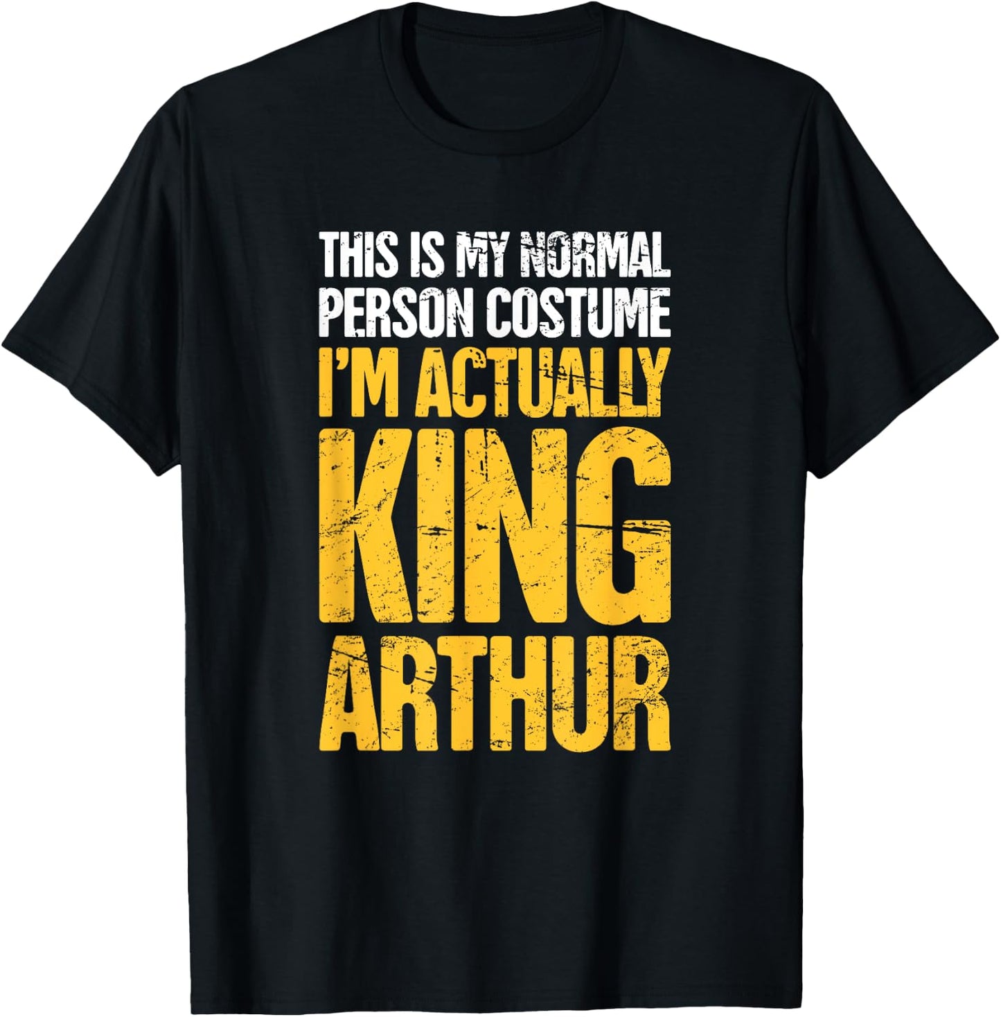 Medieval Literature King Arthur T-Shirt - T-Shirt | Black