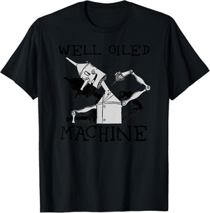 Oz Tin Man Shirt - Well Oiled Machine Wizard Of Oz T-Shirt - T-Shirt | Black