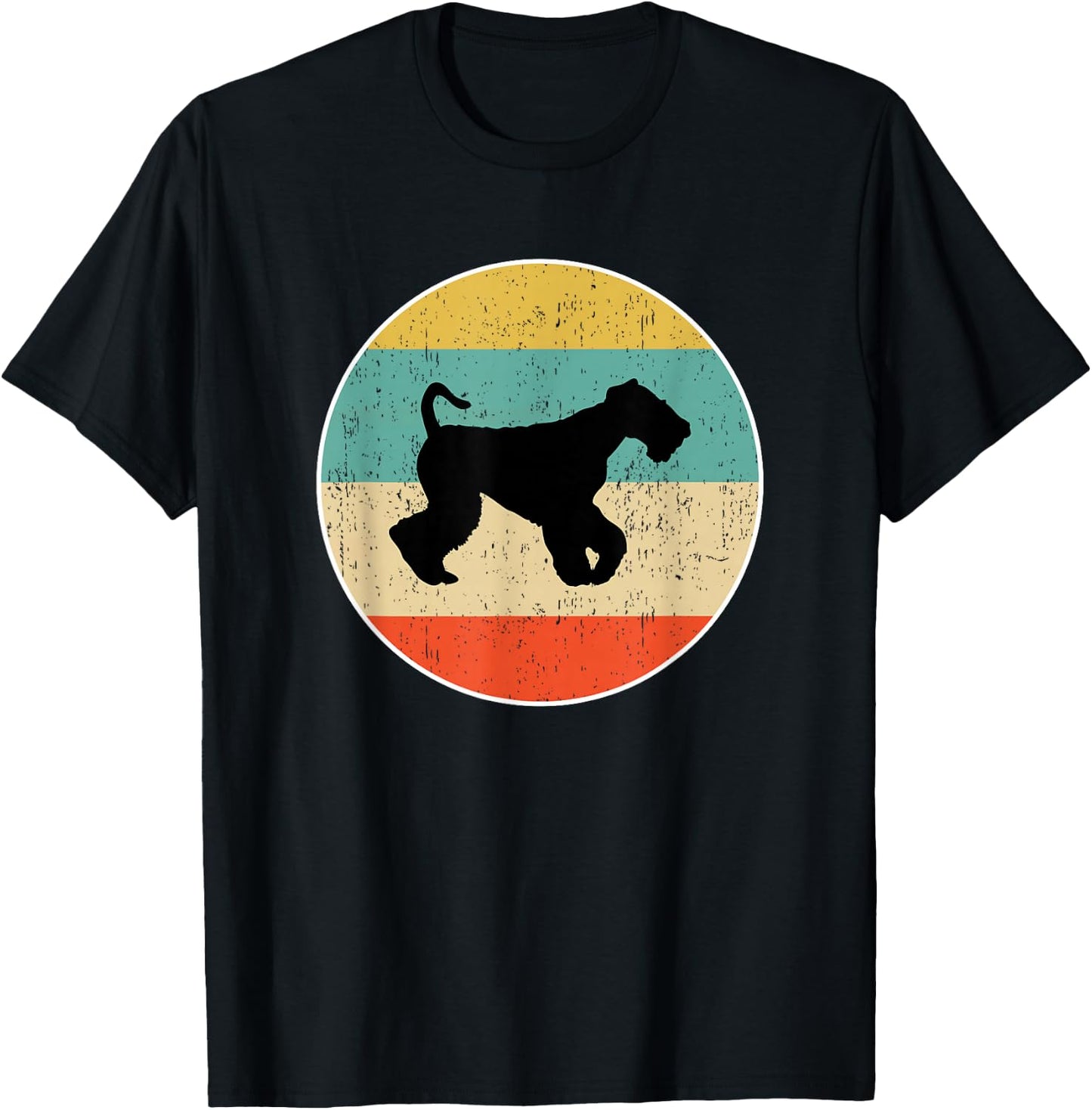 Airedale Terrier Dog T-Shirt - T-Shirt | Black