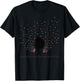 Classic Trolls: Troll Outline in Polka Dots T-Shirt - T-Shirt | Black