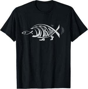Anti Religion Atheist Atheism - Black, , Short Sleeve, Modern Cartoon - Small T-Shirt - T-Shirt | Black