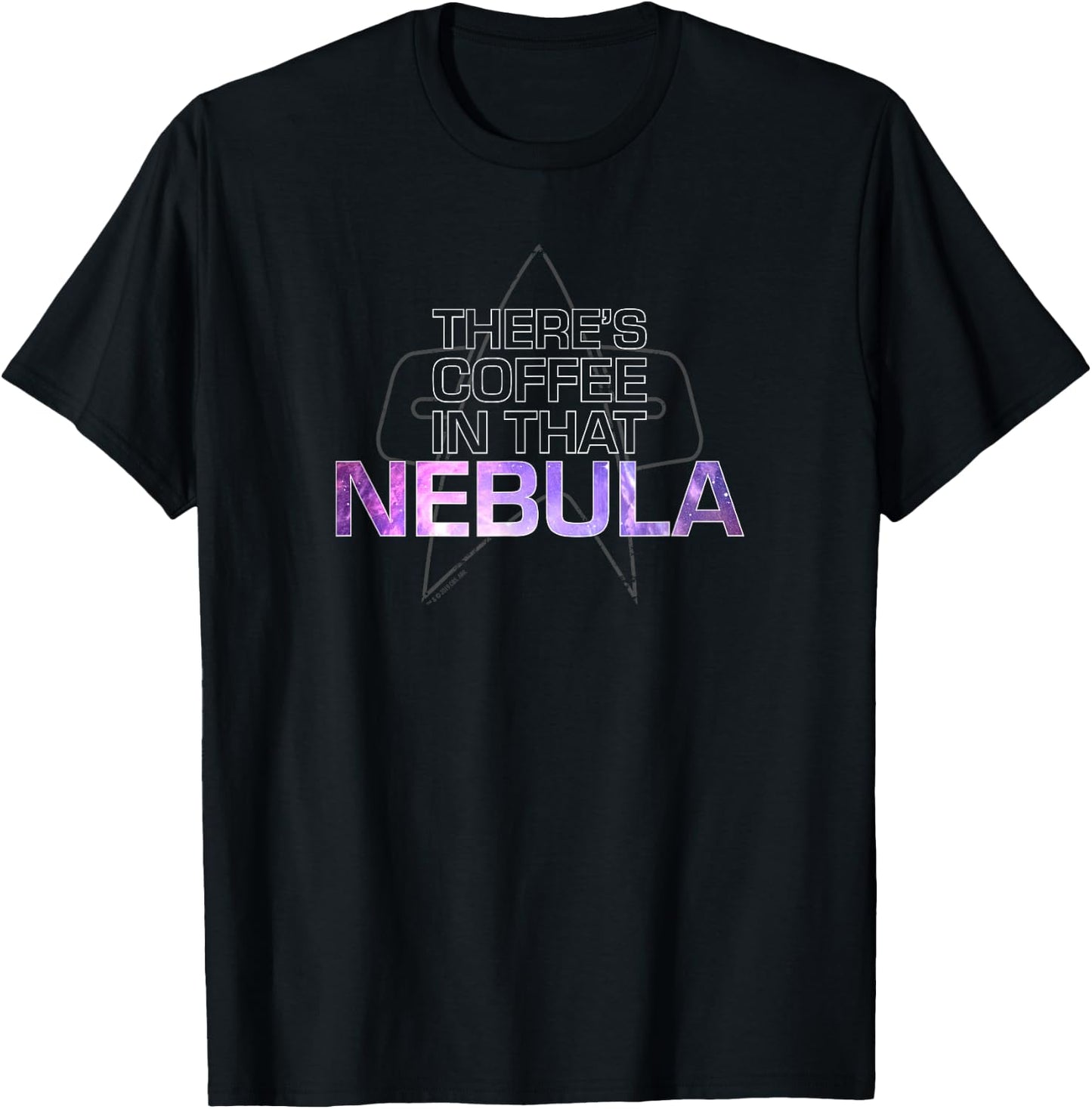 Star Trek: Voyager Coffee In That Nebula T-Shirt - T-Shirt | Black