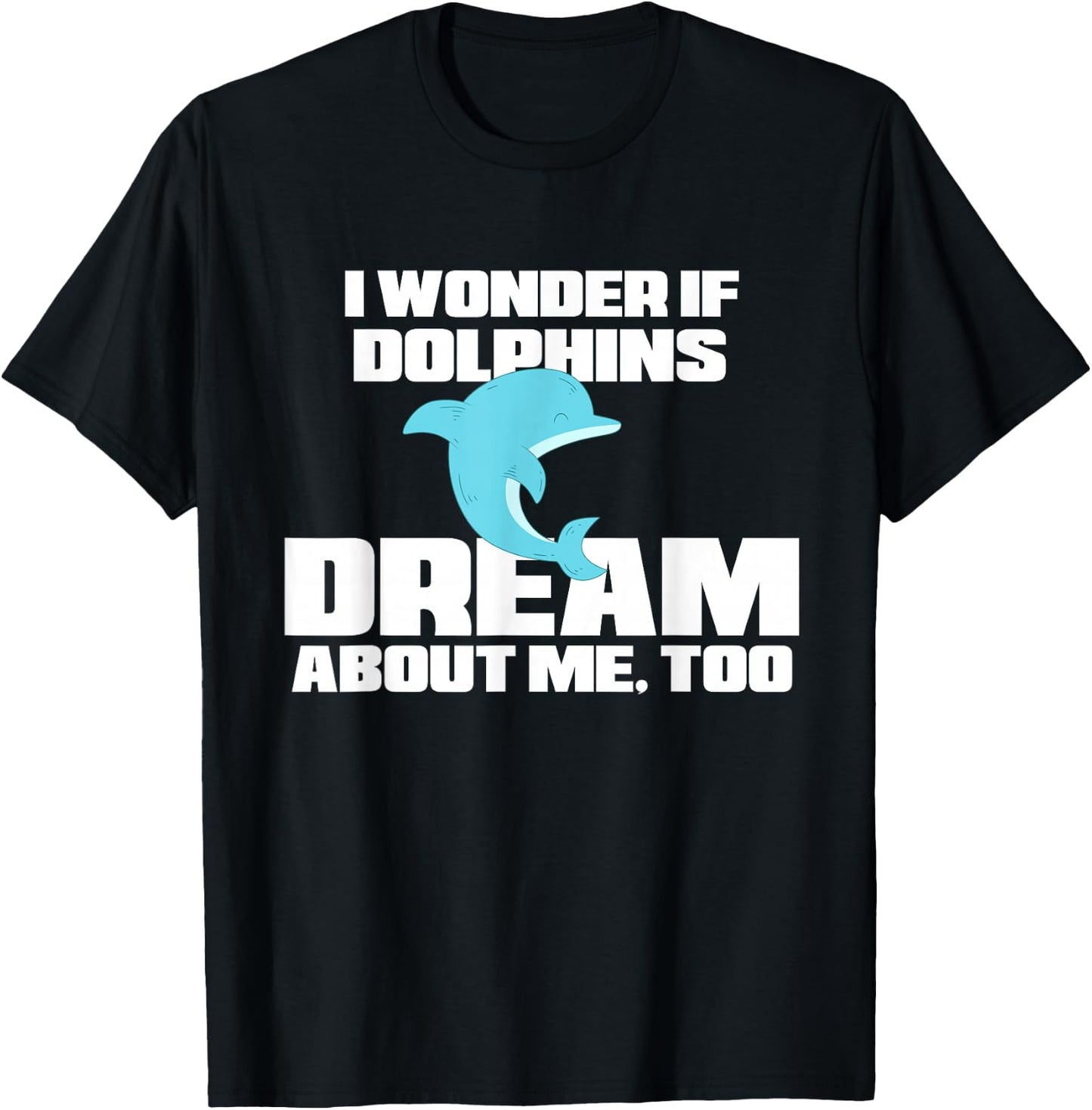 Funny Dolphin Shirt - Dolphin Pajamas Women Men Kids T-Shirt - T-Shirt | Black