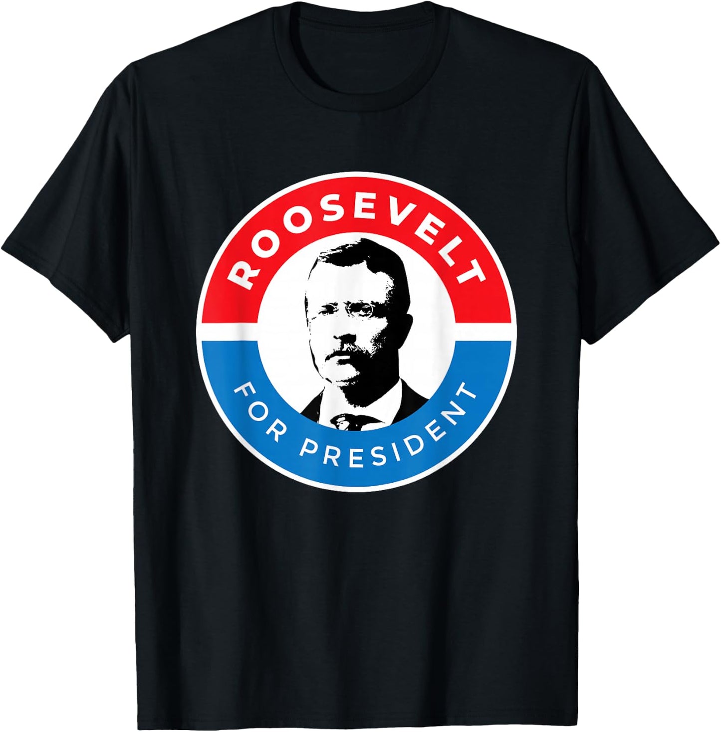 President Theodore Roosevelt T-Shirt - T-Shirt | Black