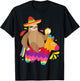 Sloth Taco Pinata Shirt Cute Mexican Fiesta Party Animal T-Shirt - T-Shirt | Black