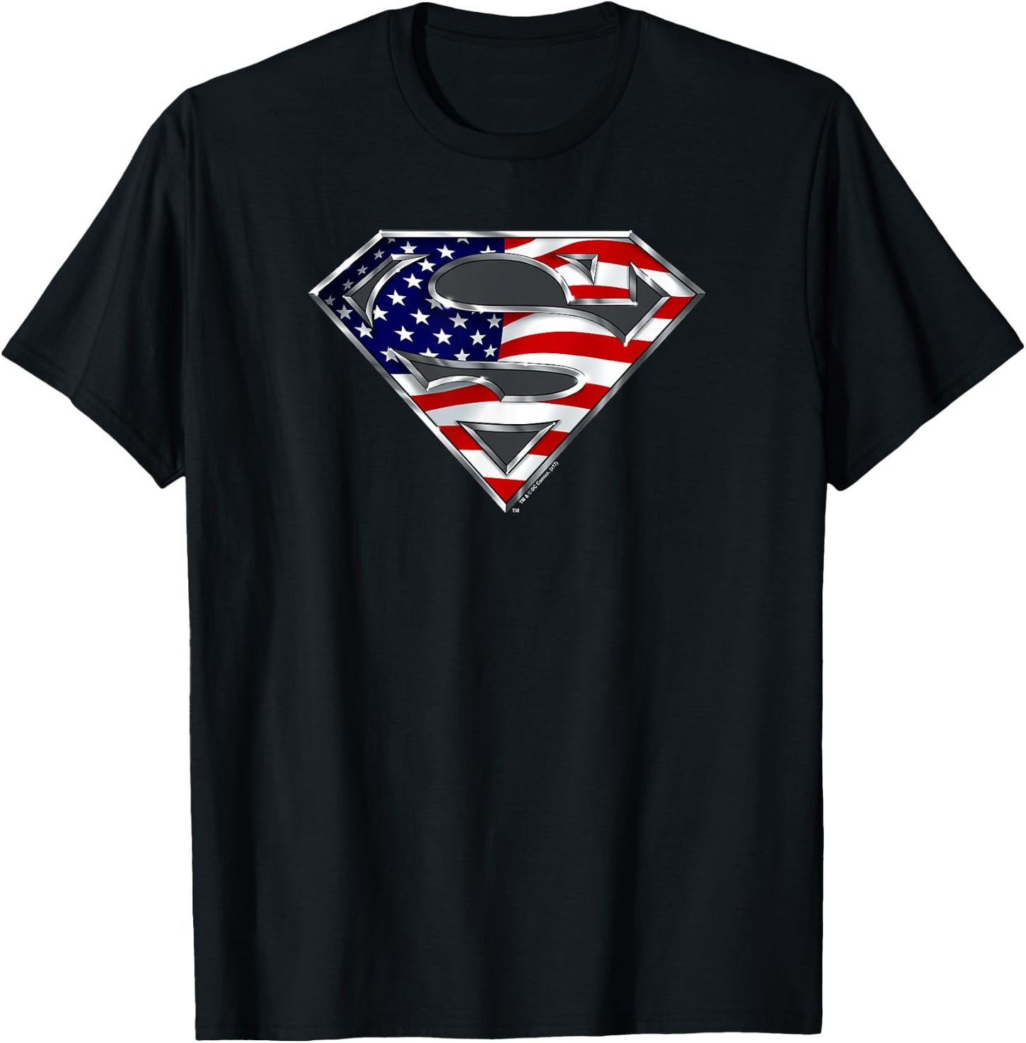 Superman All American Shield T-Shirt - T-Shirt | Black