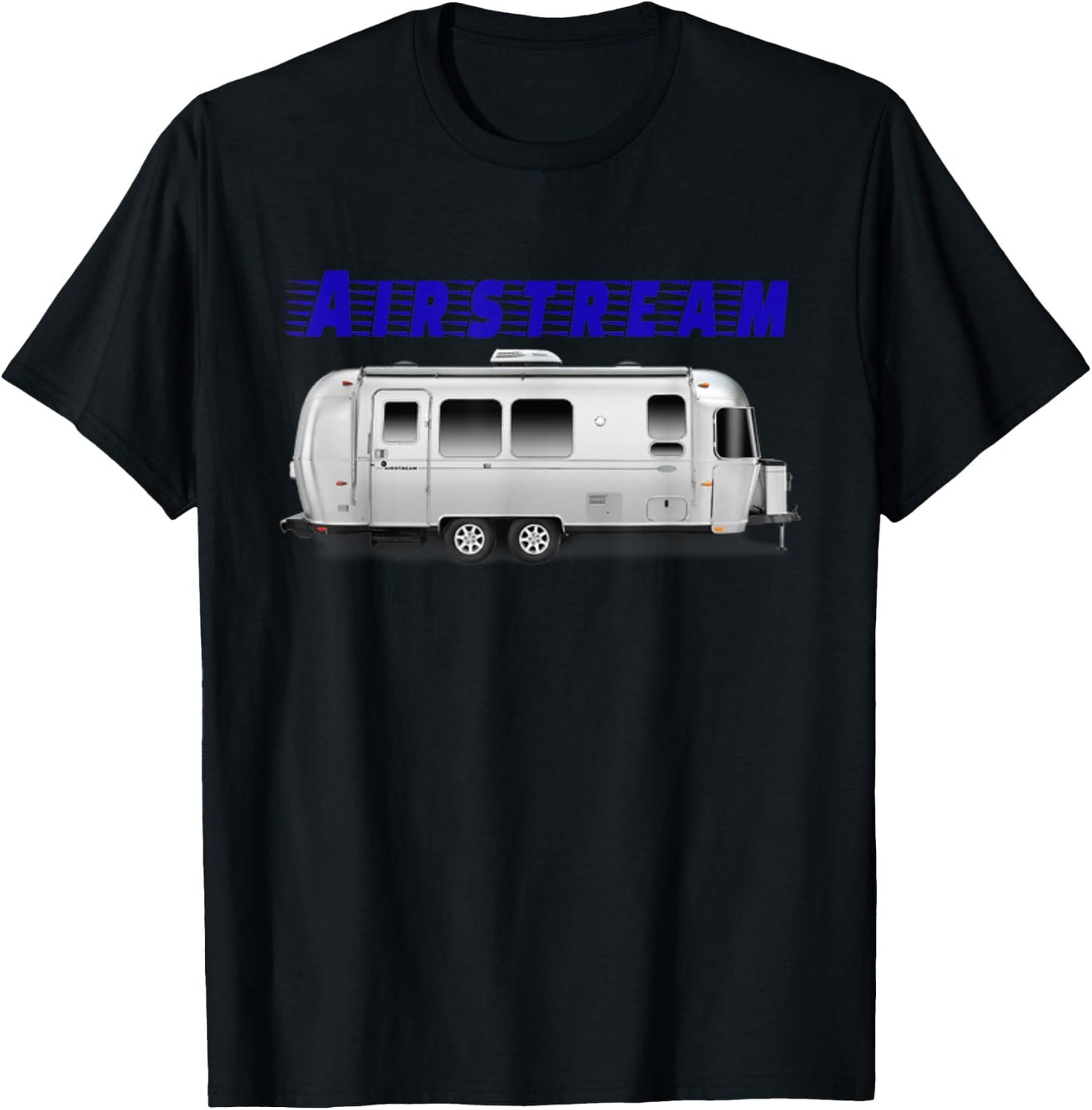 Beautiful Airstream , Perfect for Airstream owner's! T-Shirt - T-Shirt | Black