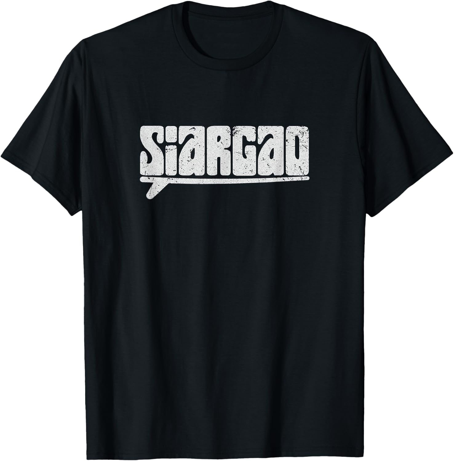 Siargao Surf Surfing Philippines T-Shirt - T-Shirt | Black