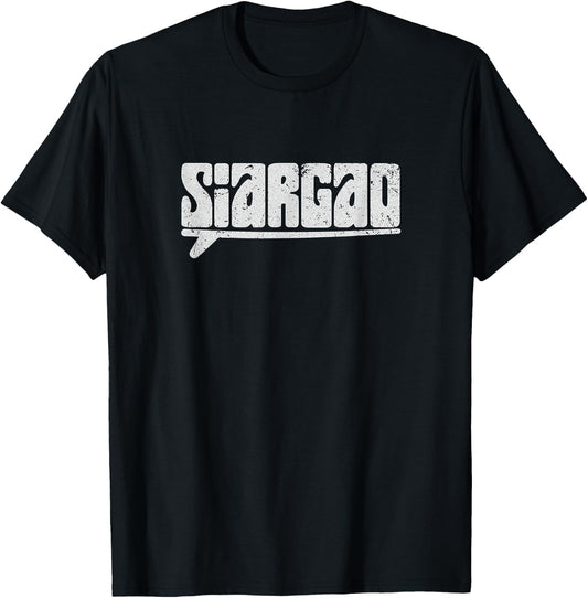 Siargao Surf Surfing Philippines T-Shirt - T-Shirt | Black