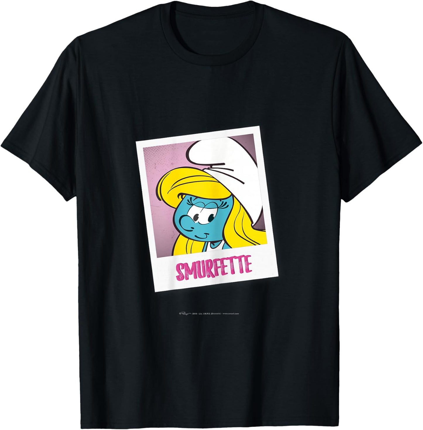 The Smurfs - Smurfette T-Shirt - T-Shirt | Black