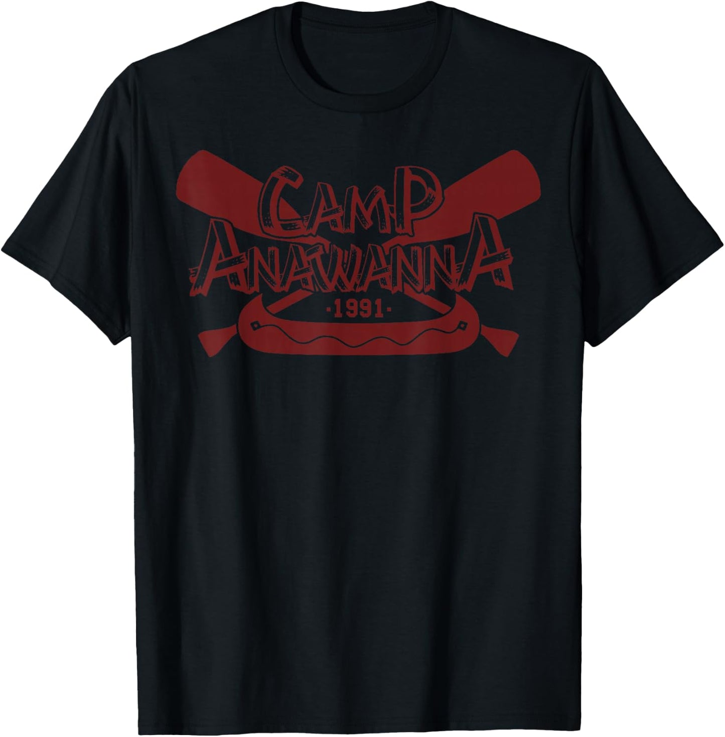 Nickelodeon Salute Your Shorts Camp Anawanna Sign T-Shirt - T-Shirt | Black