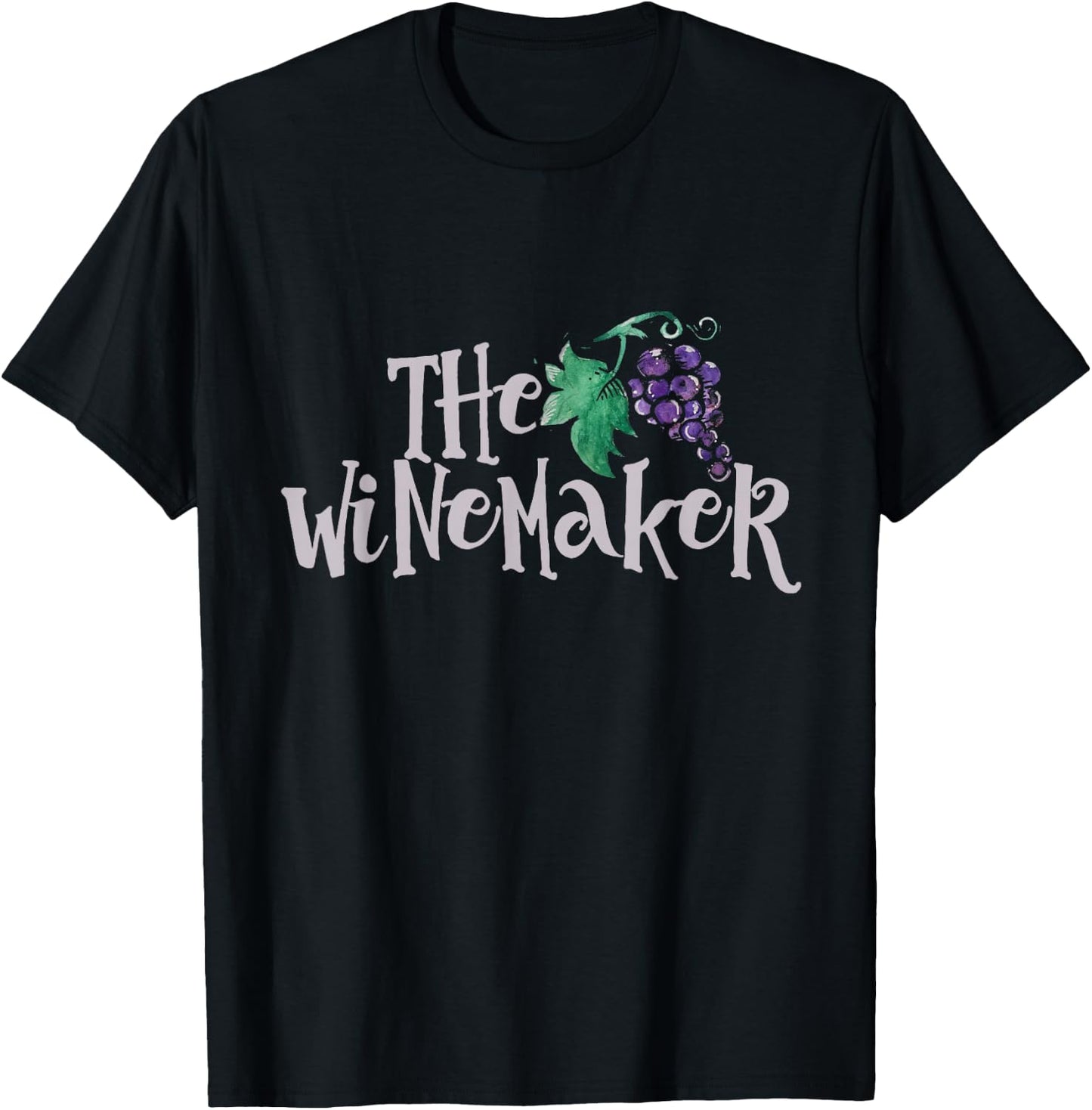 The Winemaker winemaking Shirt Wine Maker T-Shirt - T-Shirt | Black