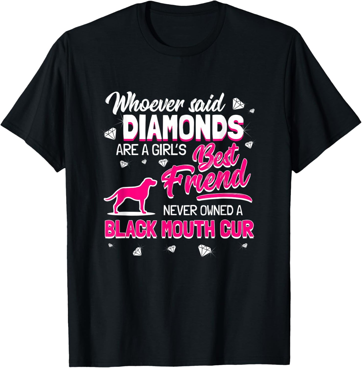 Black Mouth Cur T-Shirt - T-Shirt | Black
