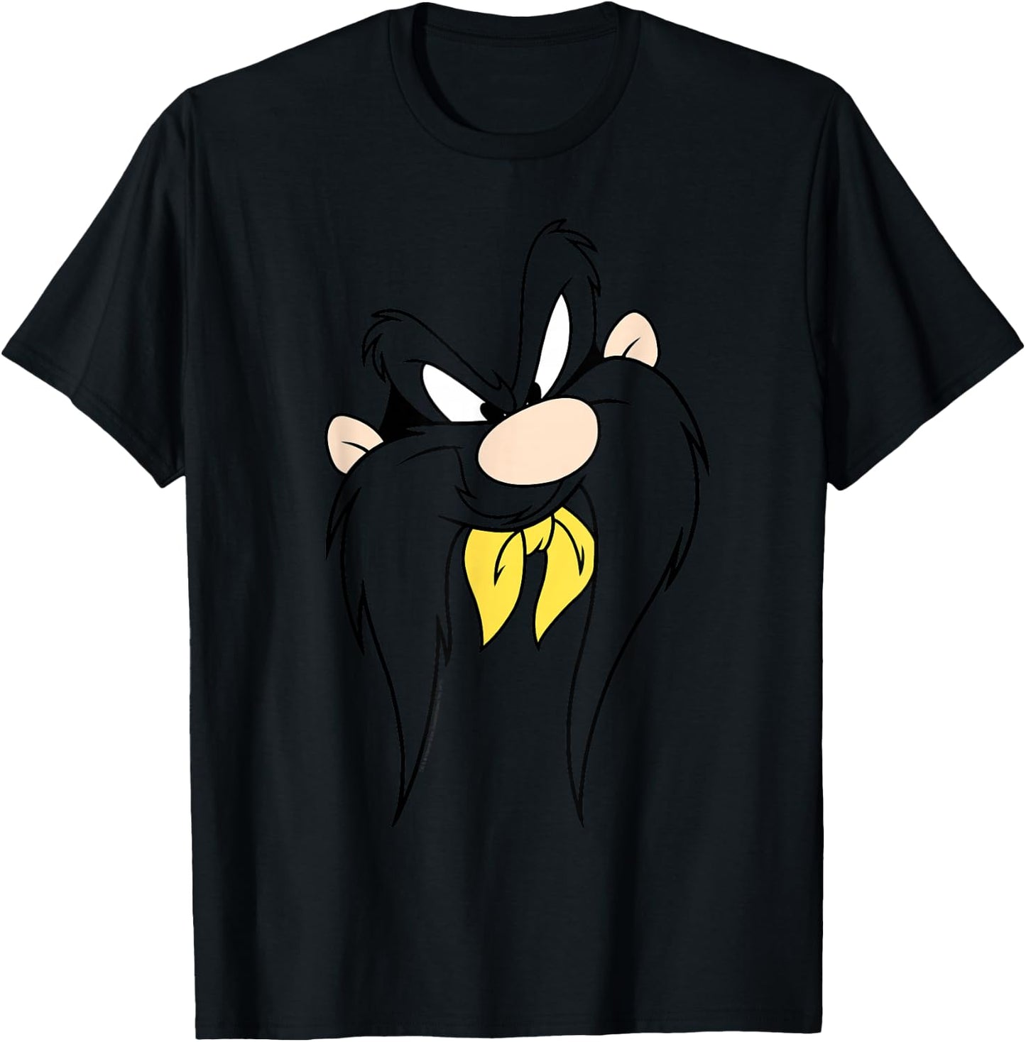 Looney Tunes Yosemite Sam Face T-Shirt - T-Shirt | Black