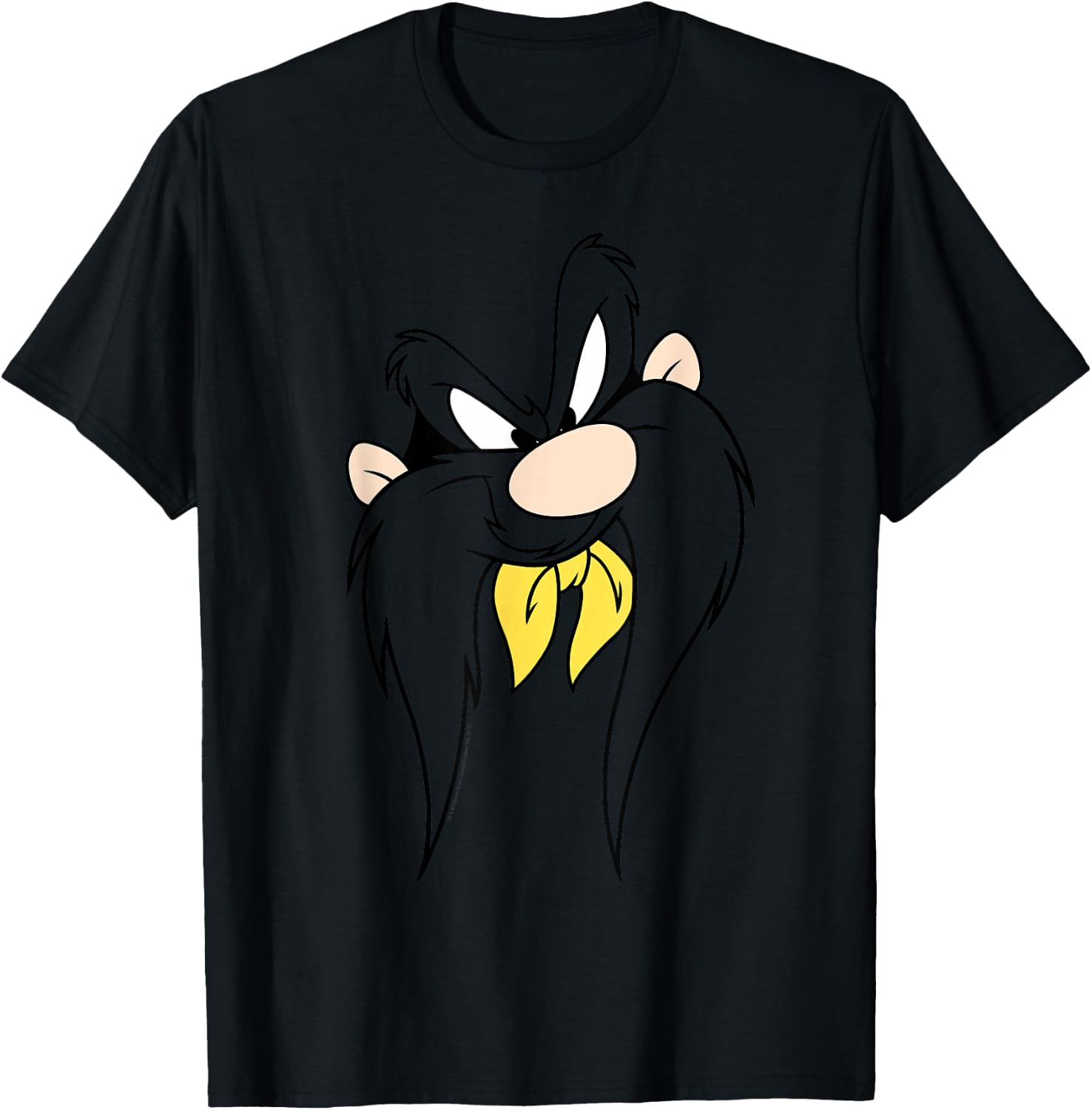 Looney Tunes Yosemite Sam Face T-Shirt - T-Shirt | Black