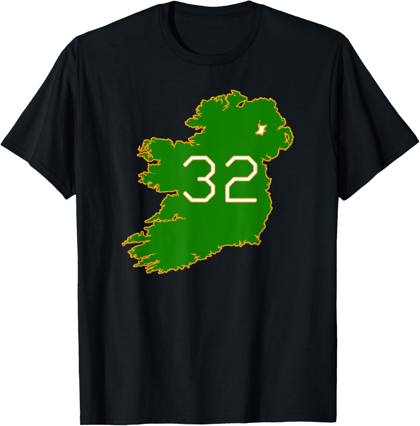 Irish Republican - Island Ireland 32 T-Shirt - T-Shirt | Black