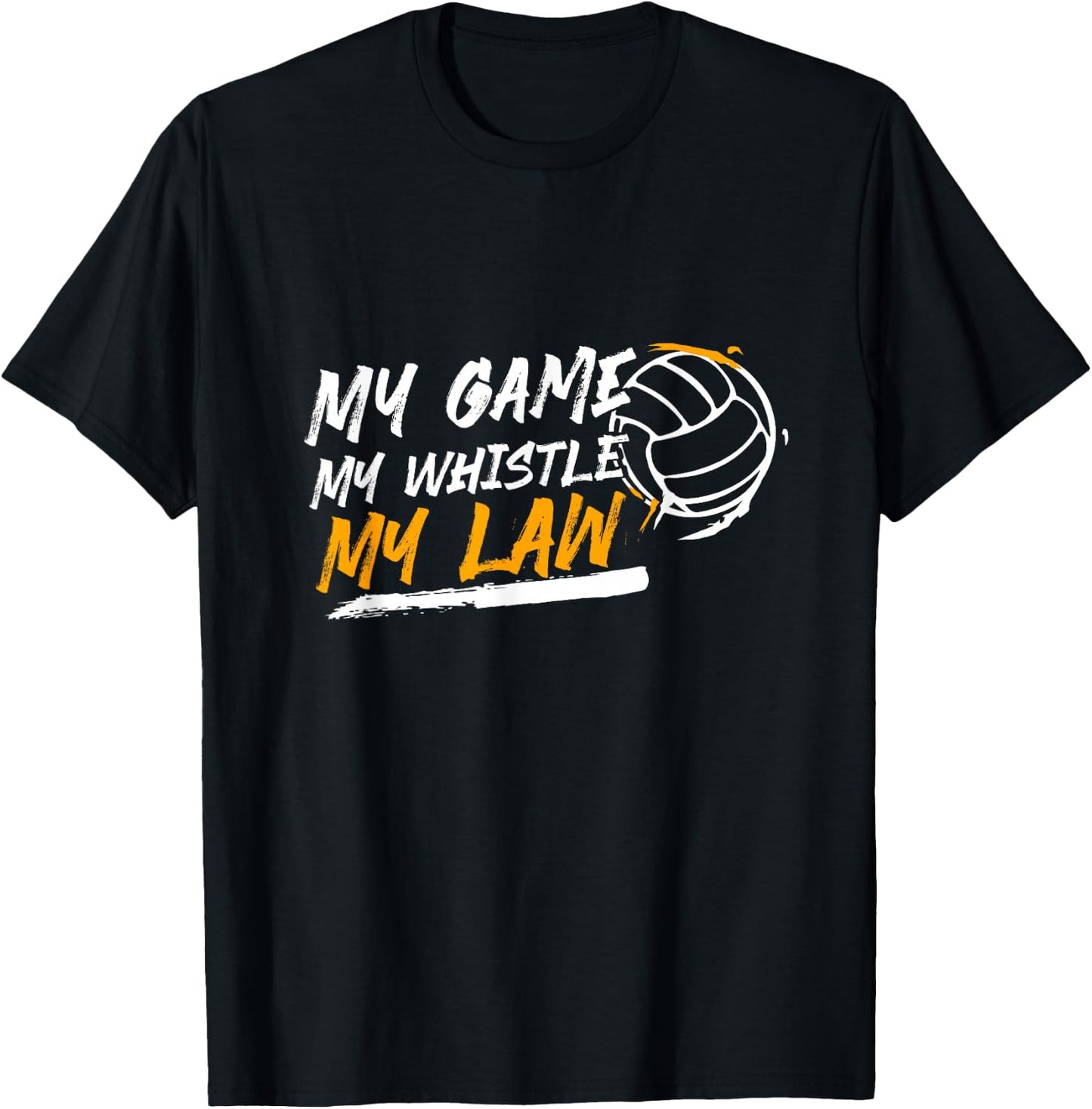 Volleyball Referee Gift | Volleyballer Schiri T-Shirt - T-Shirt | Black