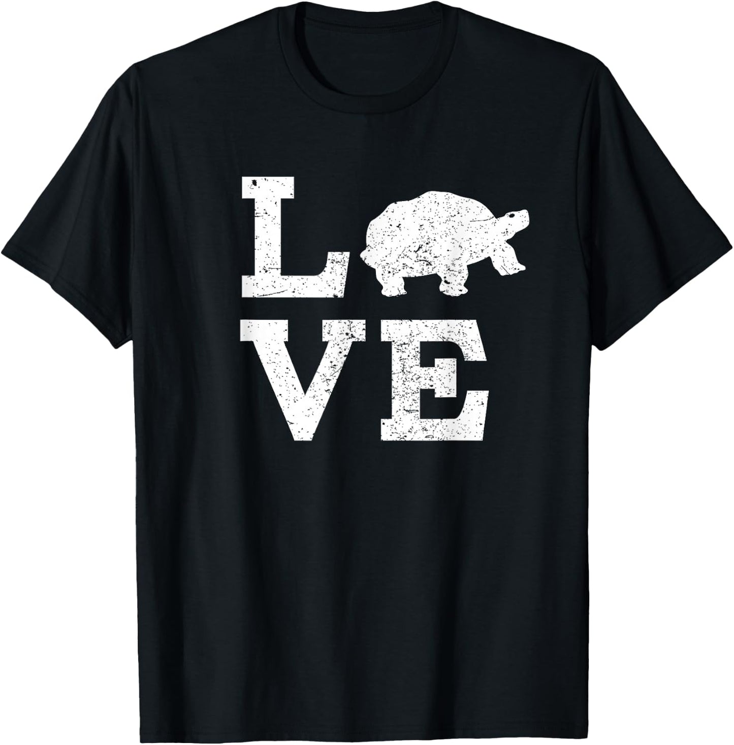 I Love Turtles Tortoises Funny T-Shirt - T-Shirt | Black