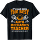Hard Being The Best Auto Mechanics Teacher Women Kids T-Shirt - T-Shirt | Black